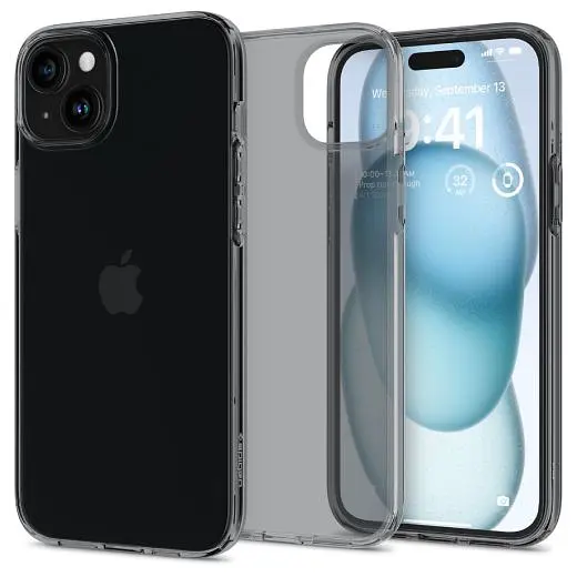 Прозрачный чехол Spigen Crystal Flex Space Crystal для iPhone 15 (ACS06482) - фото 7