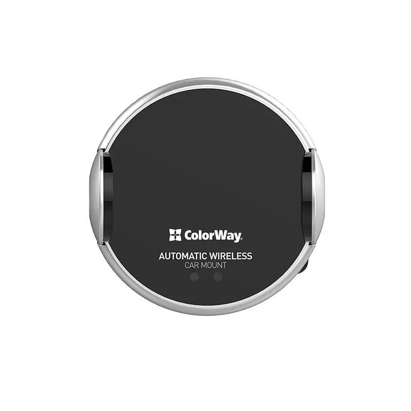 Бездротовий автомобільний зарядний пристрій ColorWay AutoSense Car Wireless Charger 2 10W Black (CW-CHAW035Q-BK) - фото 5
