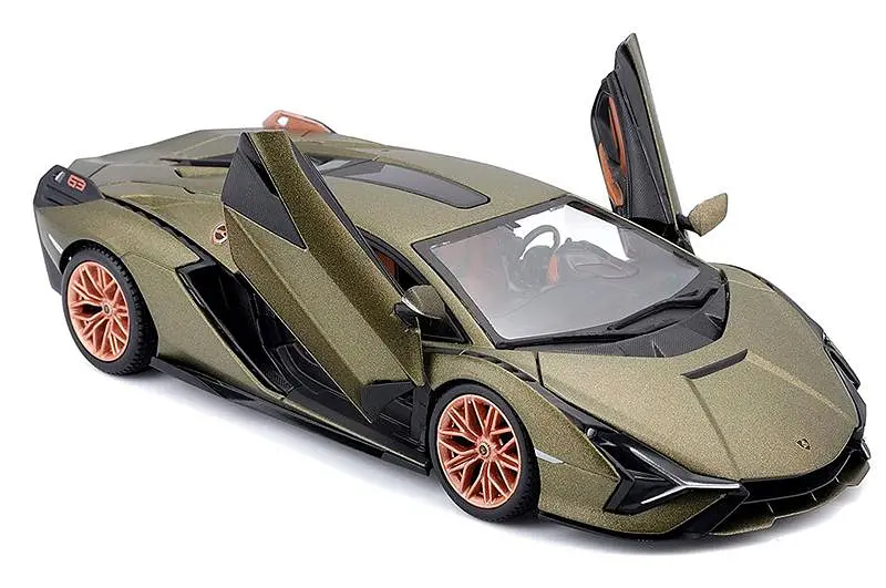 Іграшкова машинка гоночна Lamborghini Sian FKP 37 1:24 Bburago 18-21099, 2 кольори - фото 4