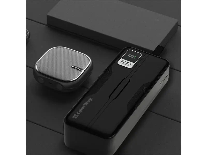 Зовнішній акумулятор (Power Bank) ColorWay Digital Display 50000mAh Black (CW-PB500LPC5BK-PDD) - фото 7