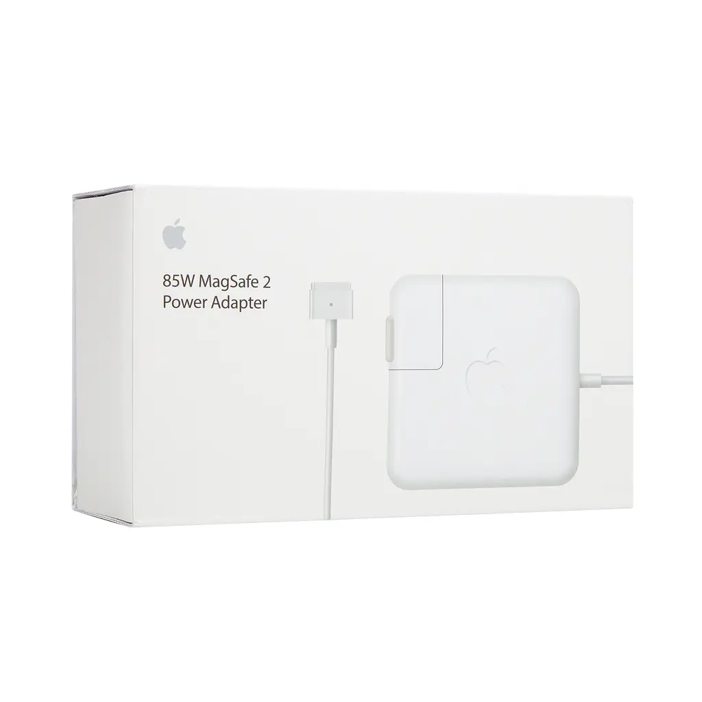 Зарядний пристрій для макбука, 85W, MagSafe 2 (T-tip), білий блок живлення, зарядний пристрій для ноутбука з подовженим мережним кабелем + магнітний кабель, швидка зарядка, адаптер живлення Apple MacBook (MD506) (ARM47617) - фото 2