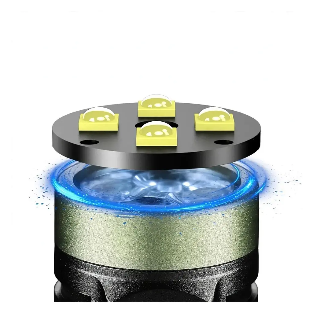 Ліхтар переносний З USB-зарядкою, магнітне кріплення YEMAO YM-F402X-4XPG 1x18350/18650, Type-C (52966-F402X_450)