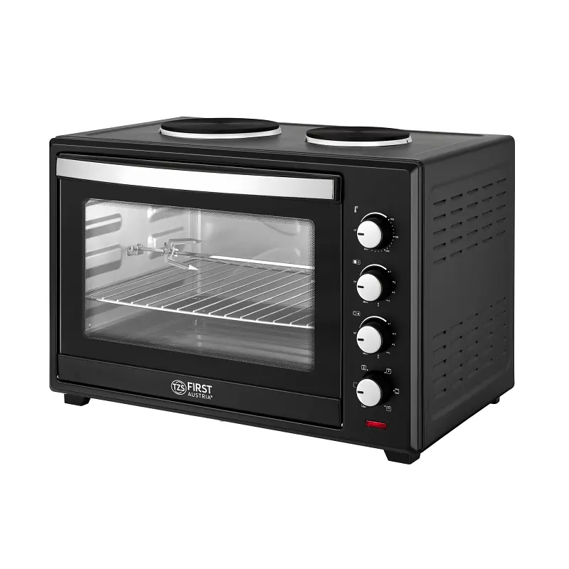 Електропіч First 60 л Чорний FA-5045-5