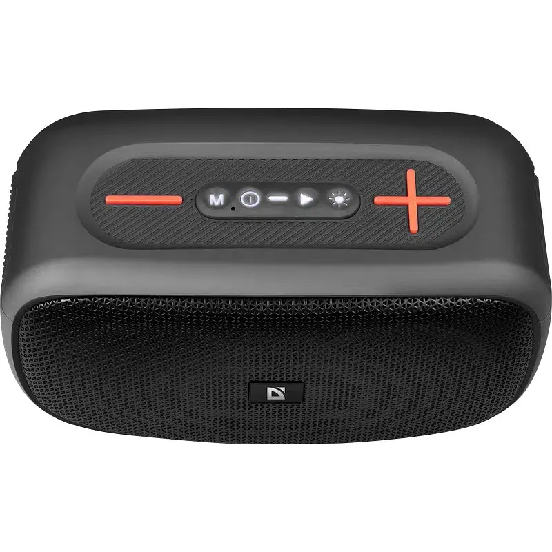 Акустична система 1.0 Defender Q5 20 Вт Bluetooth/FM/USB/TF/IPX5, LED, чорна - фото 4