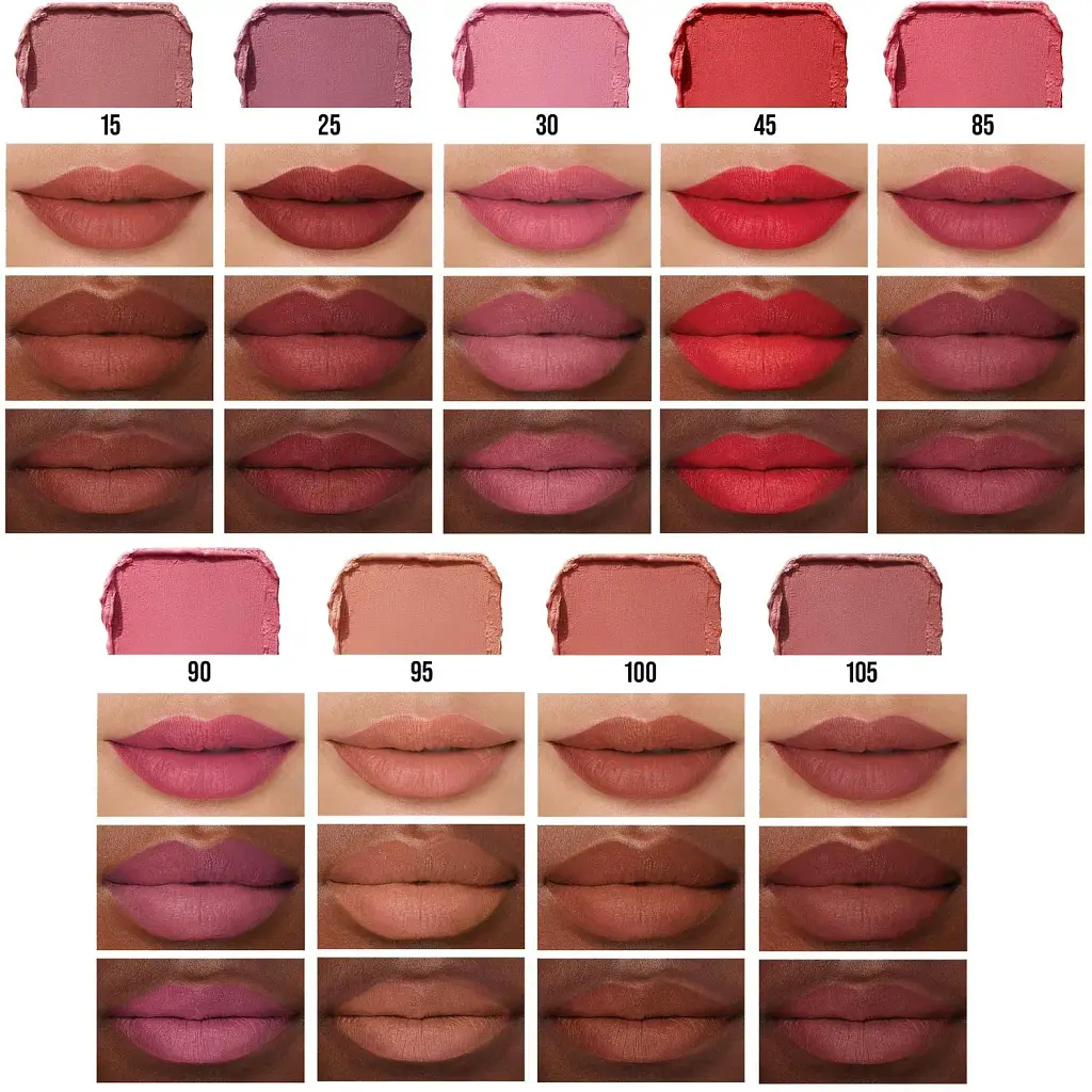 Губна помада-олівець Maybelline New York Super Stay Ink Crayon відтінок 105 Сіро-червоний Матовий 2 г (B3331600) - фото 8