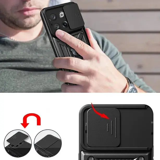 Панель BeCover Military для OnePlus Ace 2 Black (710137) - фото 2