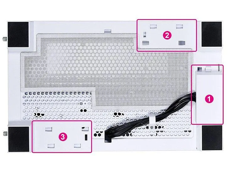 Додатковий USB-хаб для корпусів Lian Li O11D EVO(Additional IO Kit), Чорний (G89.O11DE-3X.00) - фото 2