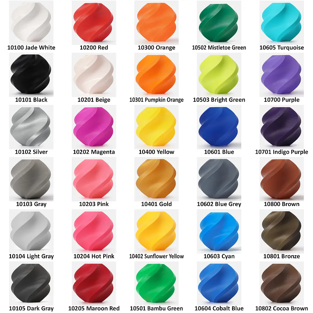 Пластик для 3D друку Bambu Lab PLA Basic Коричневий (Cocoa Brown, 10802), філамент 1.75 мм, 1 кг, з котушкою - фото 4