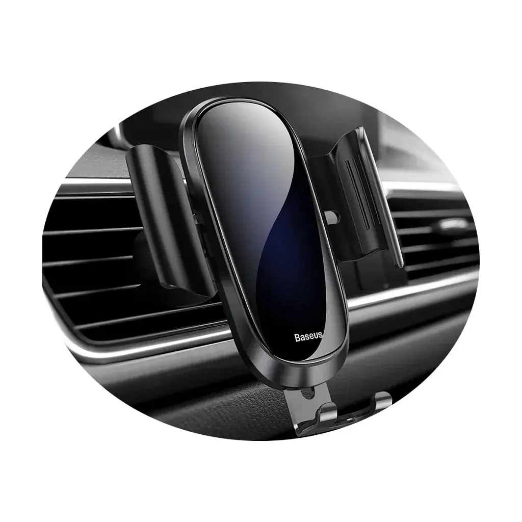 Універсальний автотримач Baseus Future Gravity Car Mount Black (SUYL-WL01) - фото 6