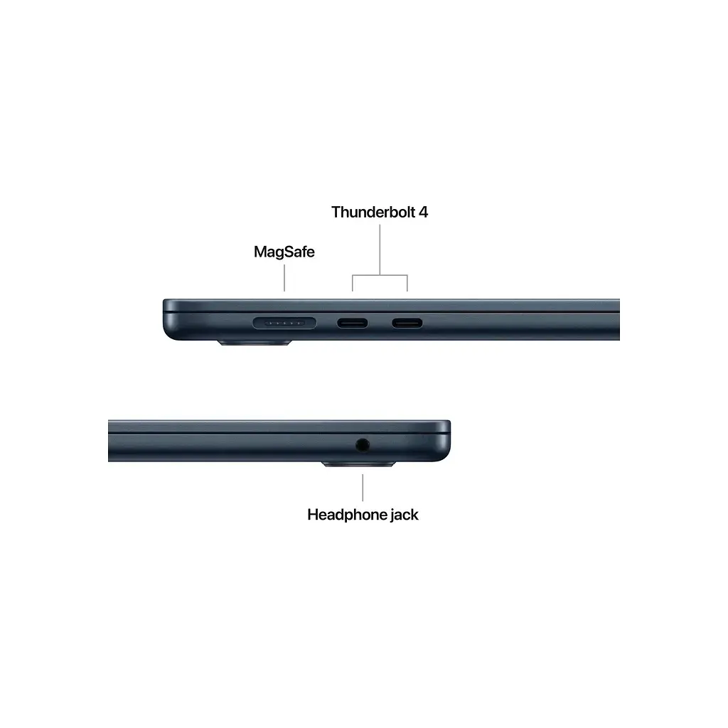 Ноутбук Apple MacBook Air 15 M5 A3448 Sky Blue (MDVT4UA/A) - фото 6
