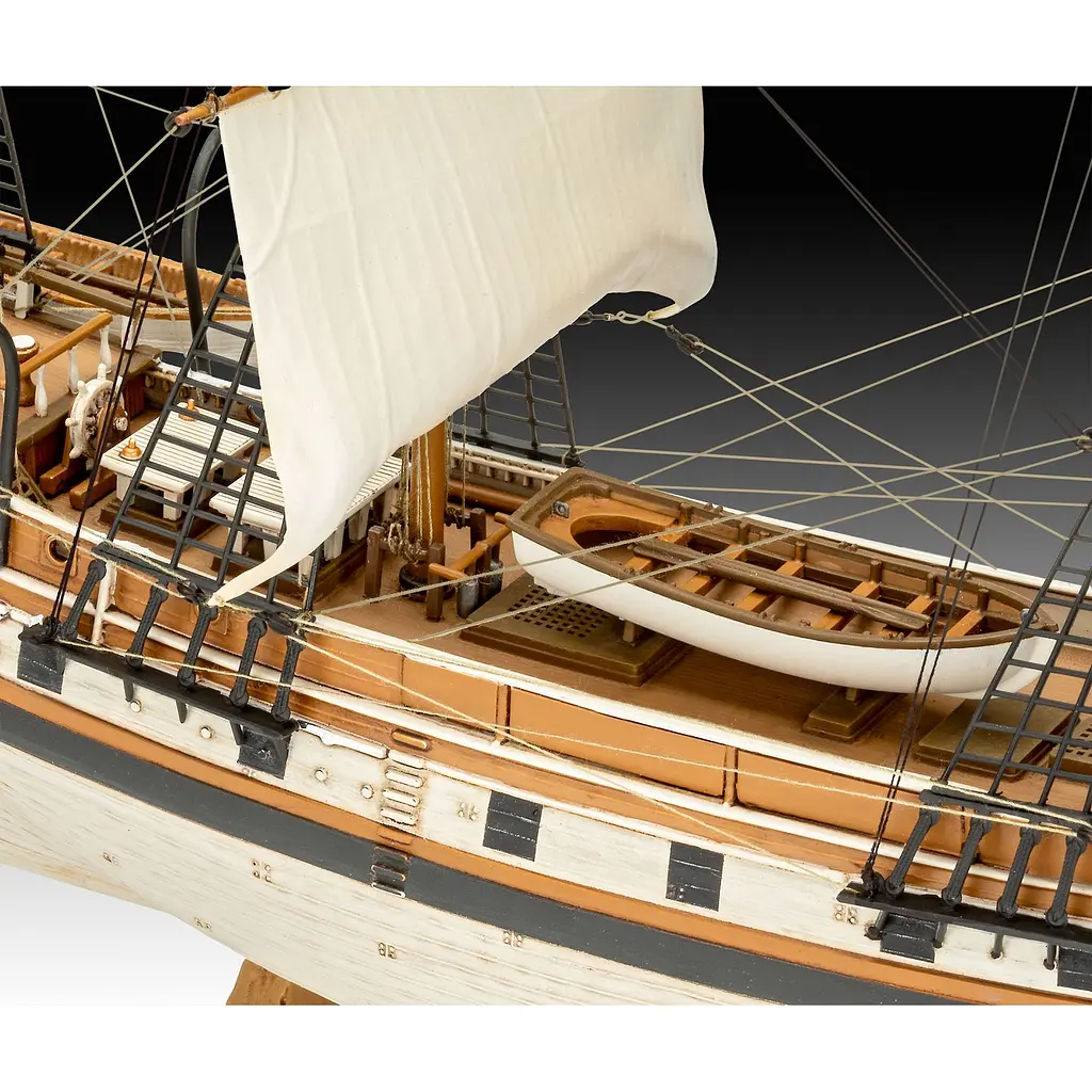 Збірна модель-копія Revell корабль HMS Beagle рівень 5 масштаб 1:96 (RVL-65458) - фото 8