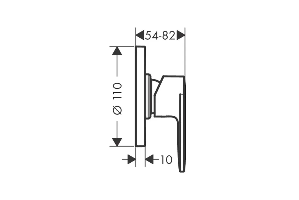 Змішувач для душу Hansgrohe Vernis Blend chrome 71663000 - фото 2