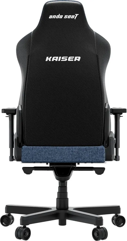 Ігрове крісло Anda Seat Kaiser 3E XL Dark Blue Fabric (AD23YC-XL-09-S-CF-S01) - фото 4