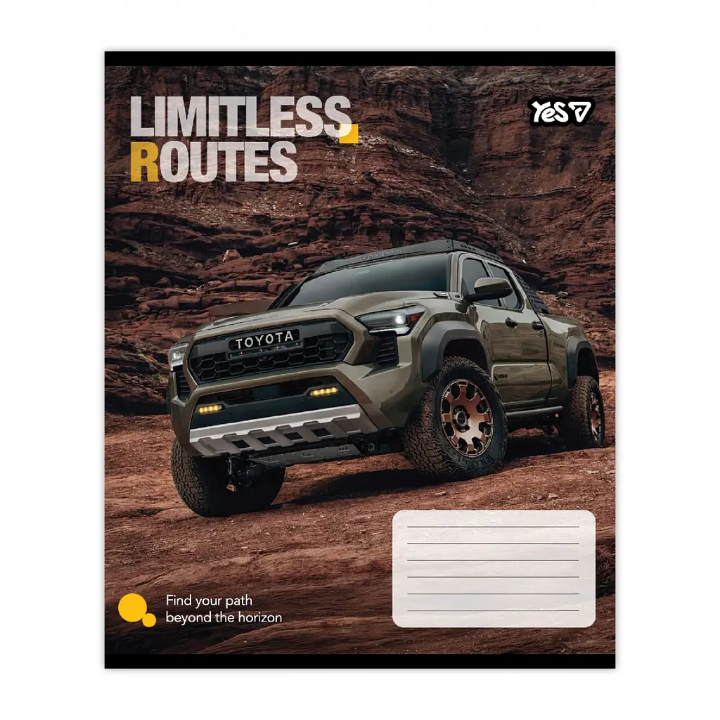Упаковка зошитів учнівський Yes Limitless routes А5 / 48 кл. 10 шт. (769040) - фото 5