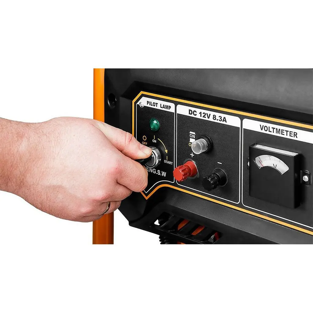 Генератор бензиновий Neo Tools 230V 2.8/3kW AVR (04-730) [111795] - фото 8