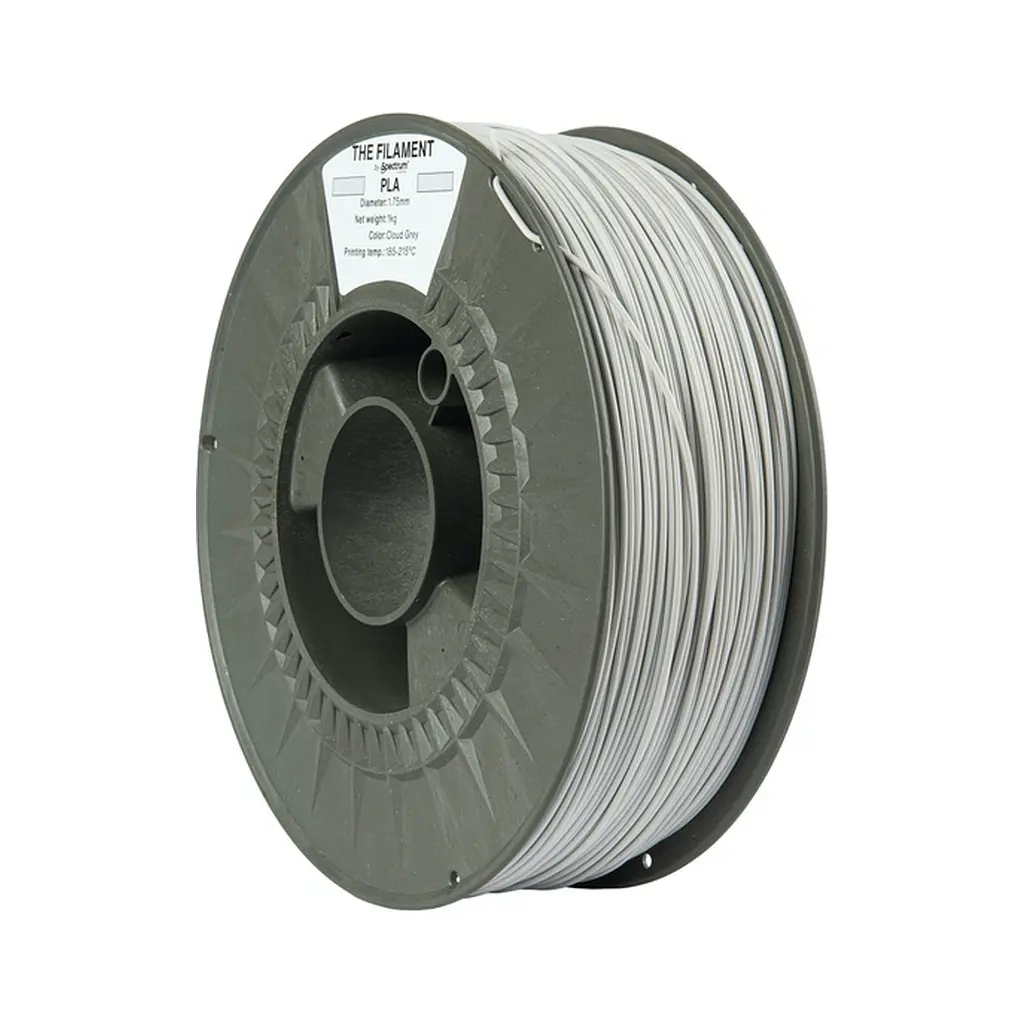 Пластик для 3D-принтера The Filament PLA 1.75 мм 1 кг CLOUD GREY (TF-24003)