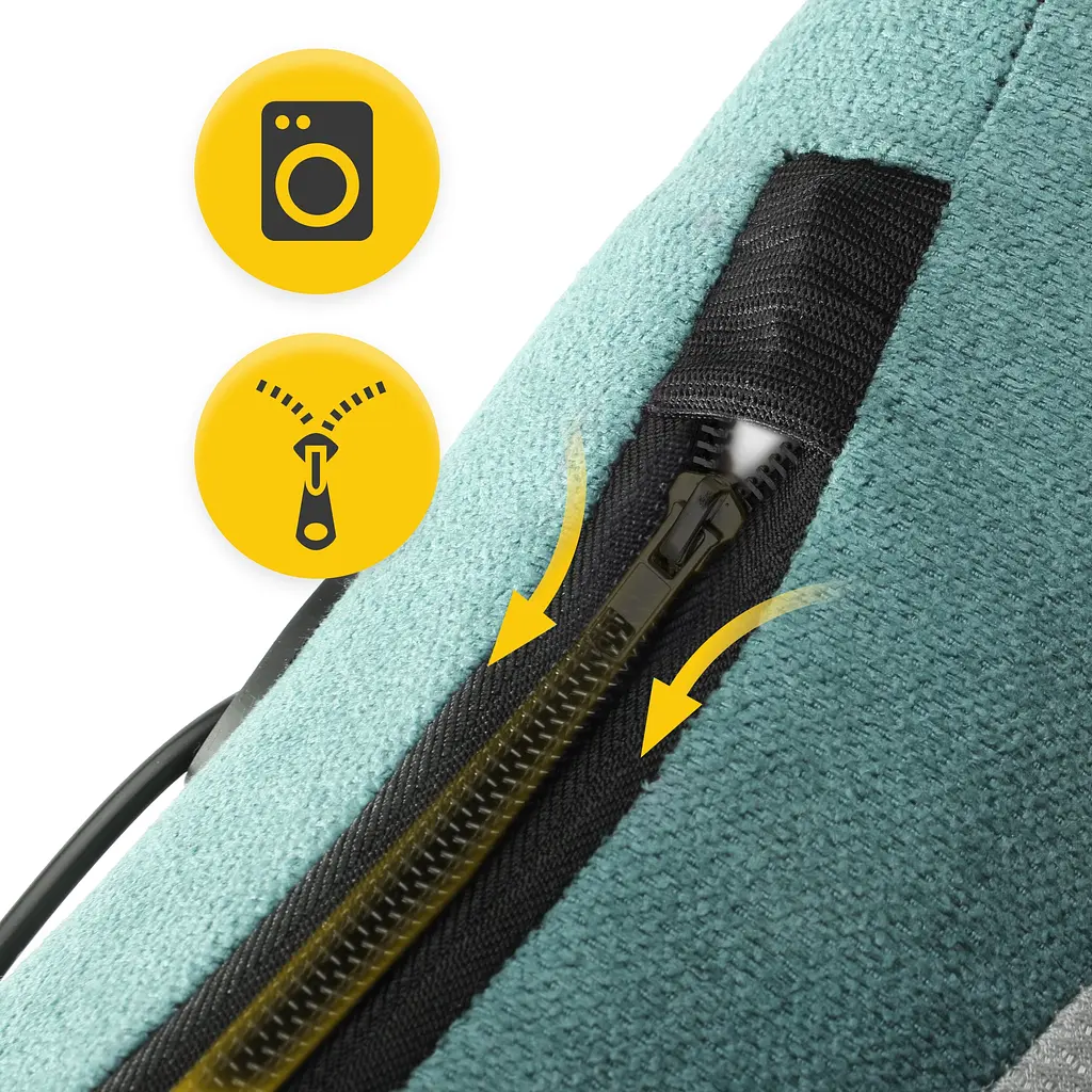 Подушка-масажер 4FIZJO Shiatsu Lite Green (P-5905973404143) - фото 6