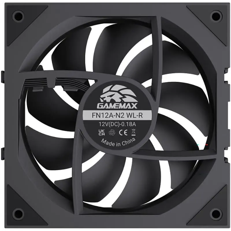 Комплект вентиляторів GameMax FN12A-N2 WL-R AURA Revers 3*120мм PWM - фото 11