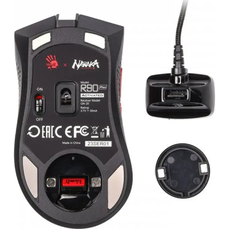 Мишка A4Tech Bloody R90 Plus Wireless Naraka (4711421983136) - фото 7