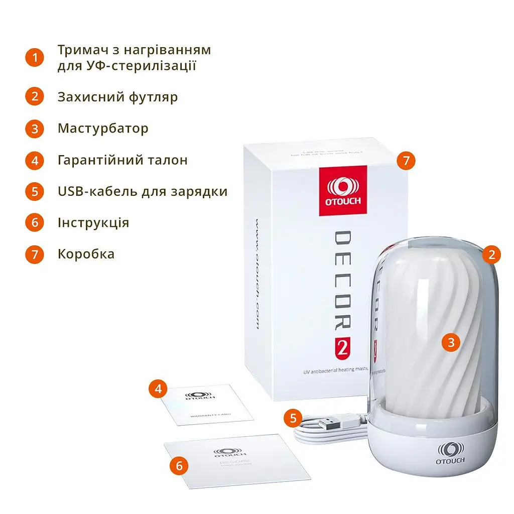 Мастурбатор Otouch DECOR 2 Otouch SO9370 97174 - фото 9