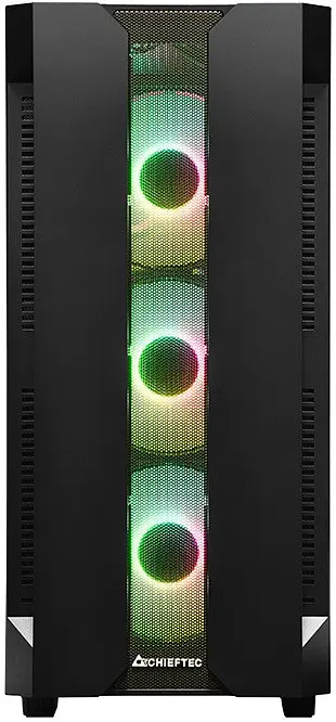 Корпус Chieftec HUNTER GS-01B-OP 4x120mm A-RGB, ATX, без Блок живлення, Чорний - фото 4