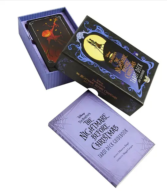 Карты Таро Tarot Deck Кошмар перед Рождеством The Nightmare Before Christmas 78 штук в комплекте 10 см - фото 2