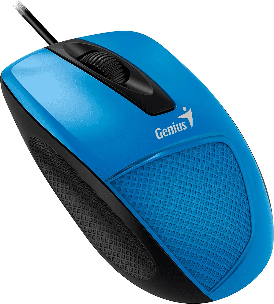 Миша Genius DX-150X USB blue black (31010231102) - фото 2
