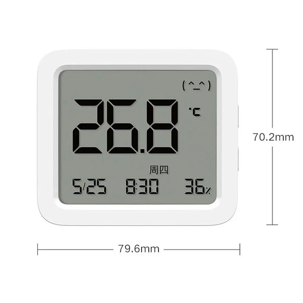 Розумний термогігрометр Xiaomi MiJia Smart Thermometer and Hygrometer 3 (MJWSD05MMC) [80896] - фото 3