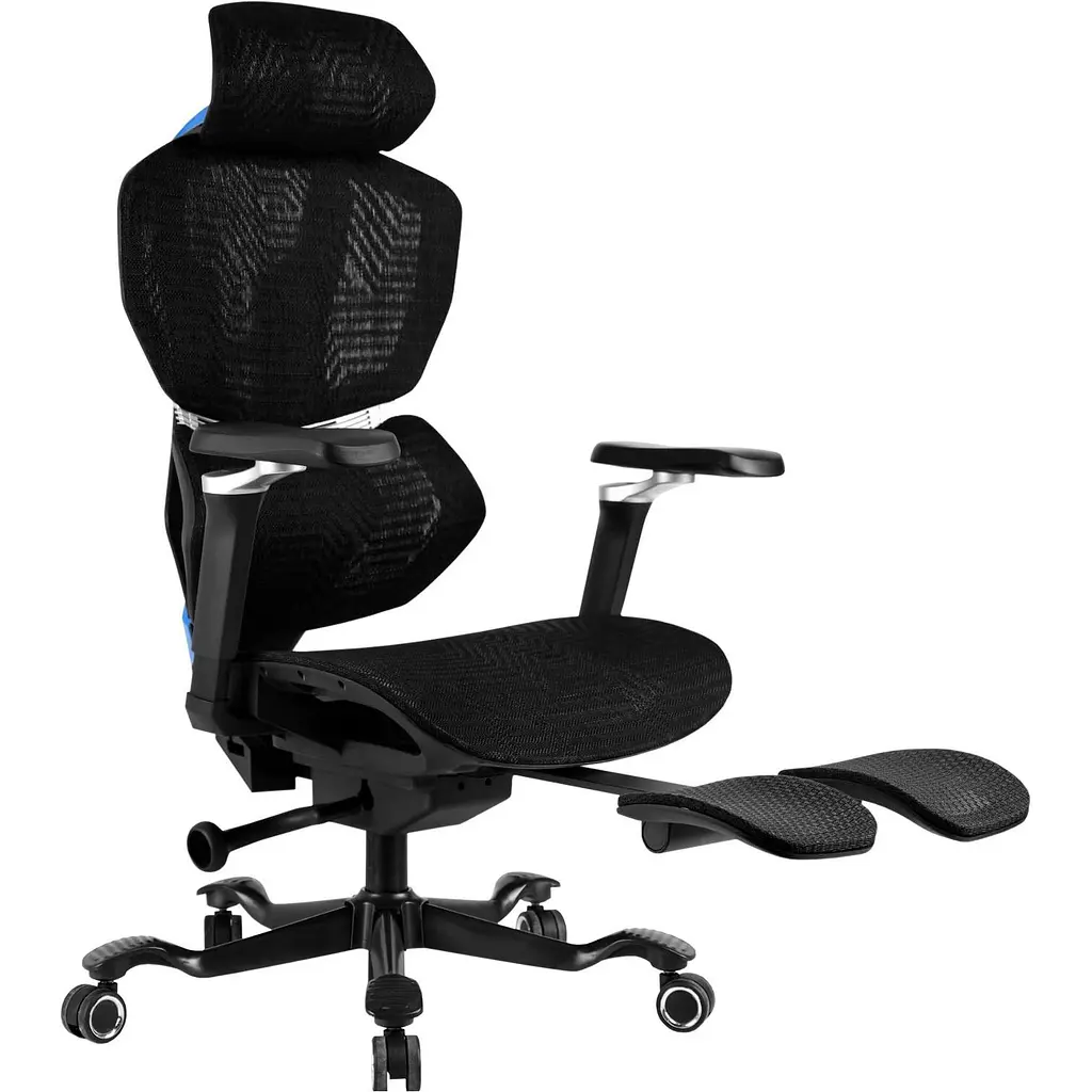 Геймерське крісло GT Racer X-7001 Black/Blue [147942] - фото 3