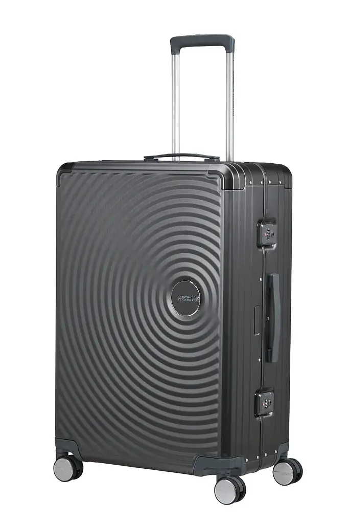 Валіза 77 См American Tourister SOUNDBOX ALU BRUSHED ANTHRACIT 77x52x30 MI3*18003 - фото 7