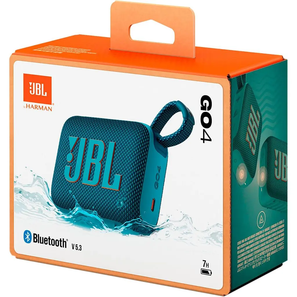 Портативна акустика JBL Go 4 Blue (JBLGO4BLU) - фото 10
