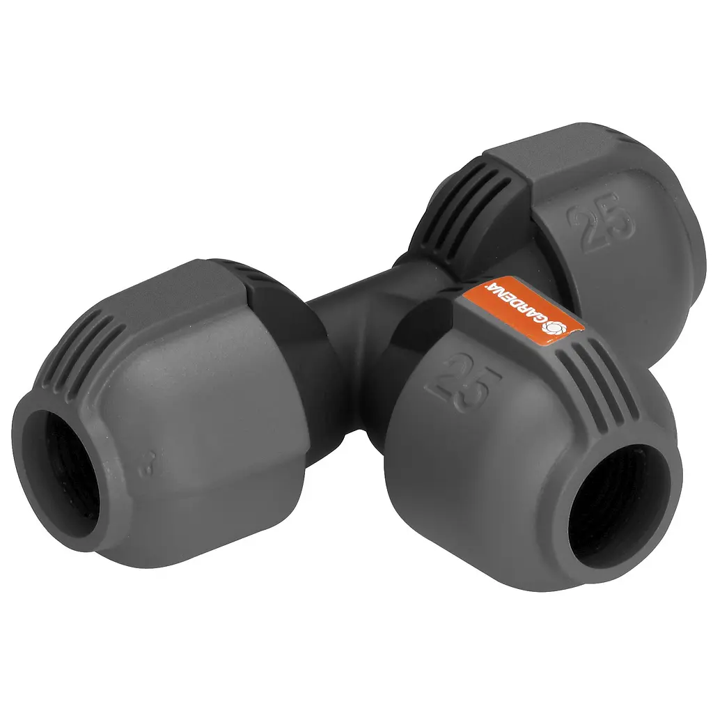 З'єднувач T-подібний Gardena Quick & Easy 25 мм (02771-20)
