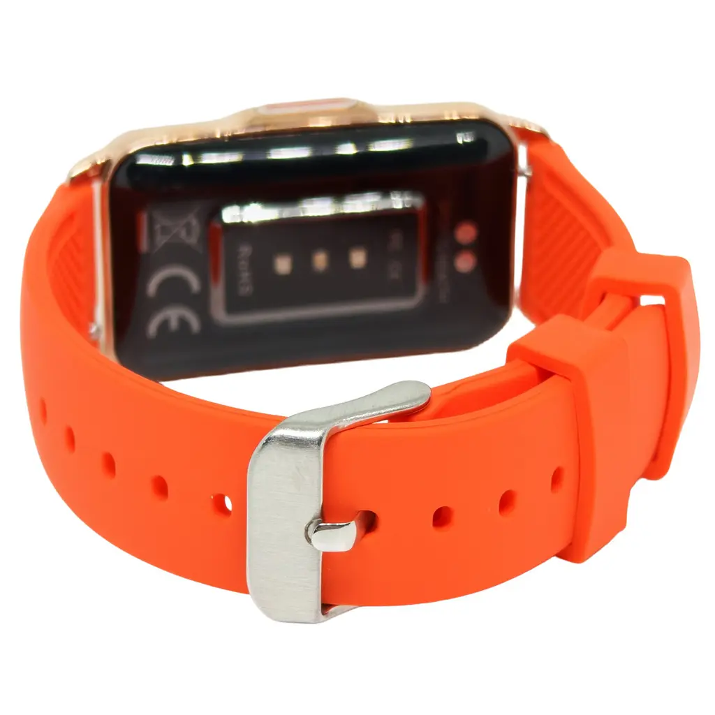 Ремінець каучуковий помаранчевий розмір 18 - фото 2