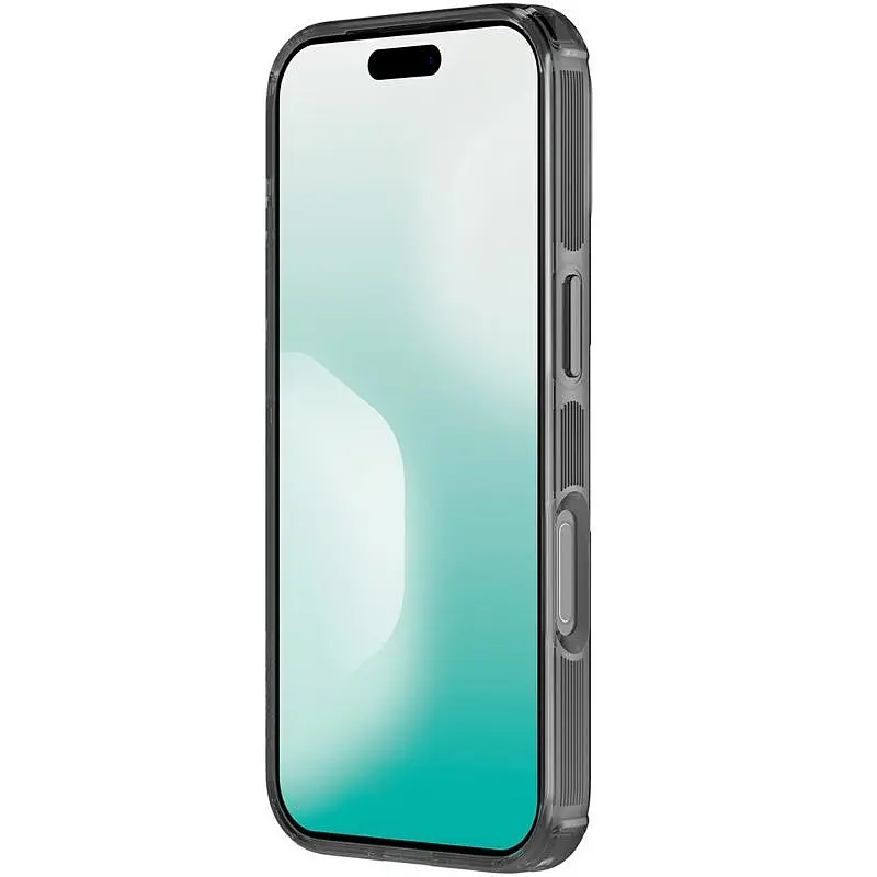 TPU чохол Nillkin Nature Pro Magnetic для Apple iPhone 17 (6.3) Чорний (прозорий) - фото 2