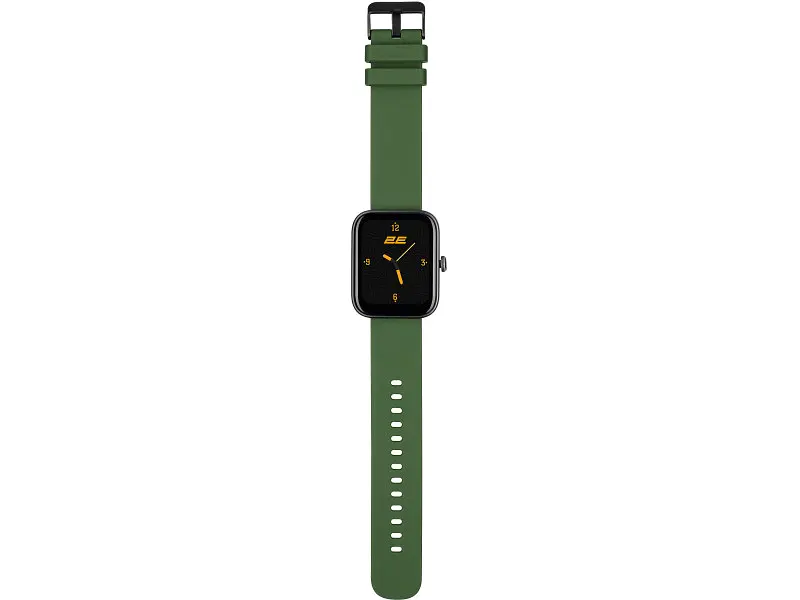 Смарт-годинник 2E Alpha SQ Music Edition 46mm Black-Green + сірий ремінець (CWW40BKGN-WS) - фото 3