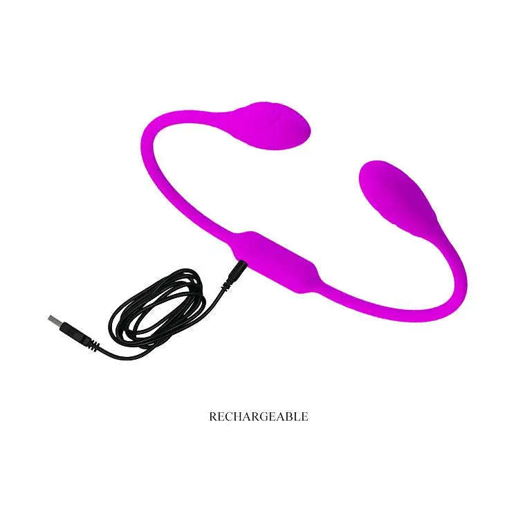 Вибратор Pretty Love Dream Lovers Whip 65,5 см (фиолетовый) - фото 7