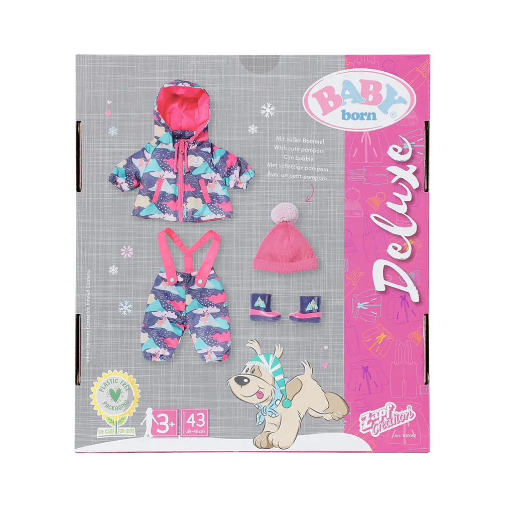Набір одягу для ляльки Baby Born Deluxe Снігова зима (830062) - фото 9