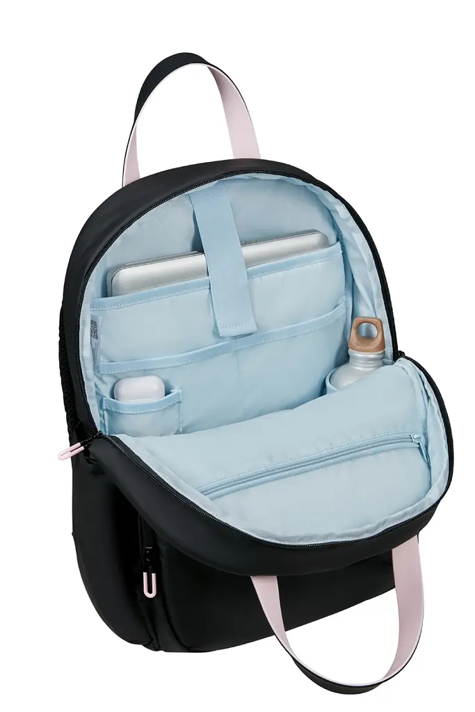 Рюкзак 15.6" American Tourister PUFFYPOP BLACK 49x29x22 MJ1*09001 - фото 7