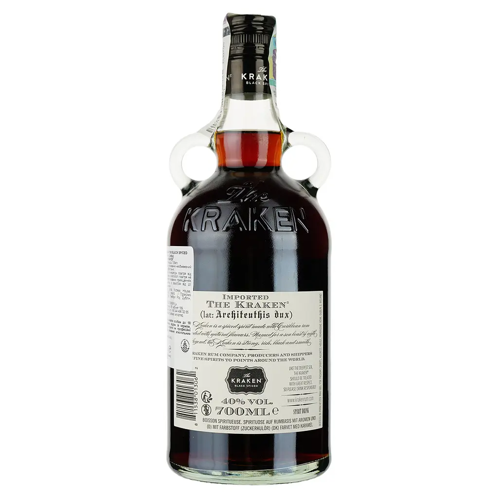 Алкогольний напій на основі рому Kraken Black Spiced 40% 0.7 л - фото 2