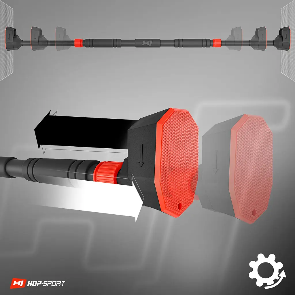 Турнік розсувний Hop-Sport HS-M070DP - фото 2