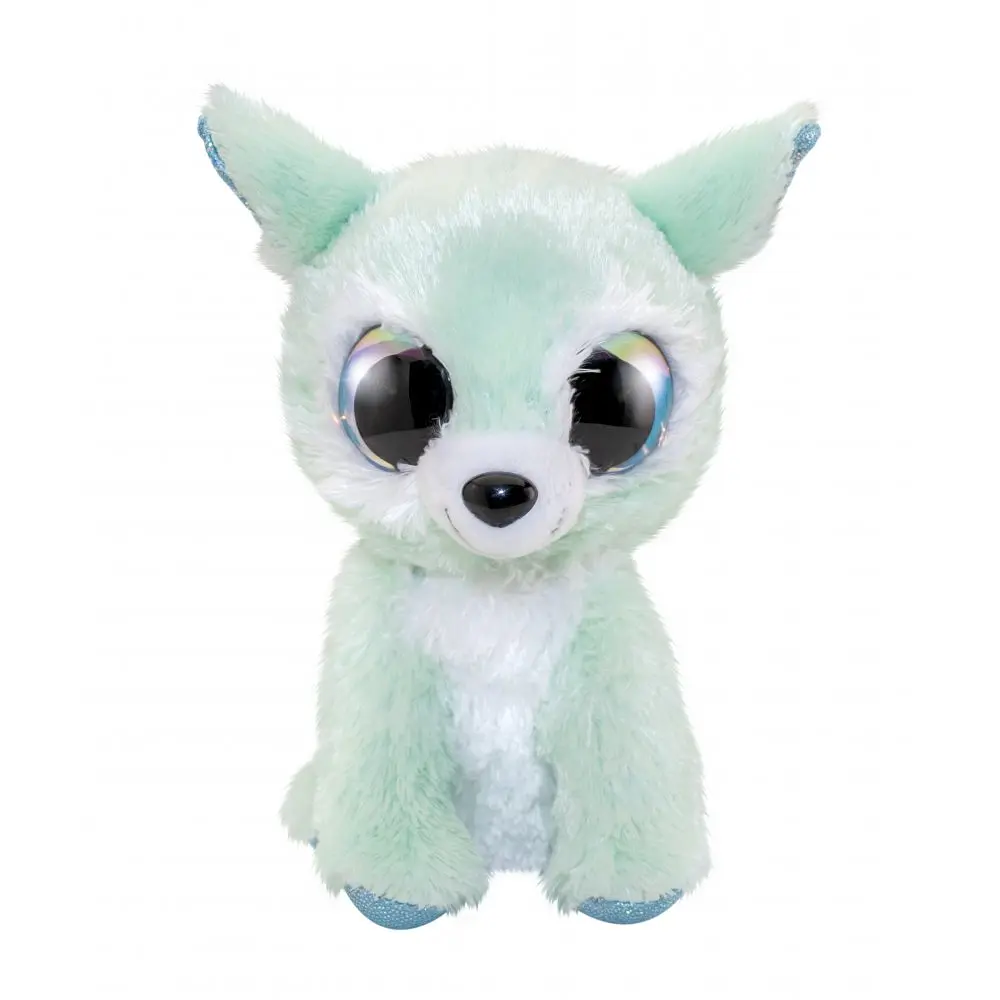 М'яка іграшка Lumo Stars яйце-сюрприз Песець Leaf, 12,5 см, бірюзовий (55775) - фото 2