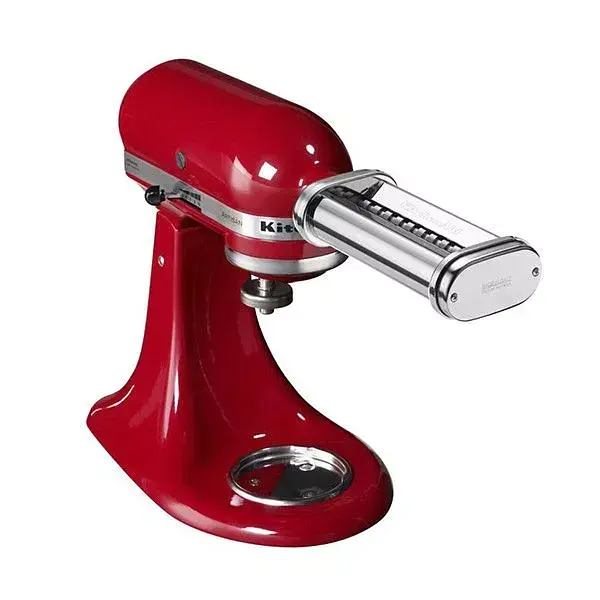 Набір з 3 насадок KitchenAid 5KSMPRA для розкочування тіста спагетті фетучіні колір нержавіюча сталь - фото 2
