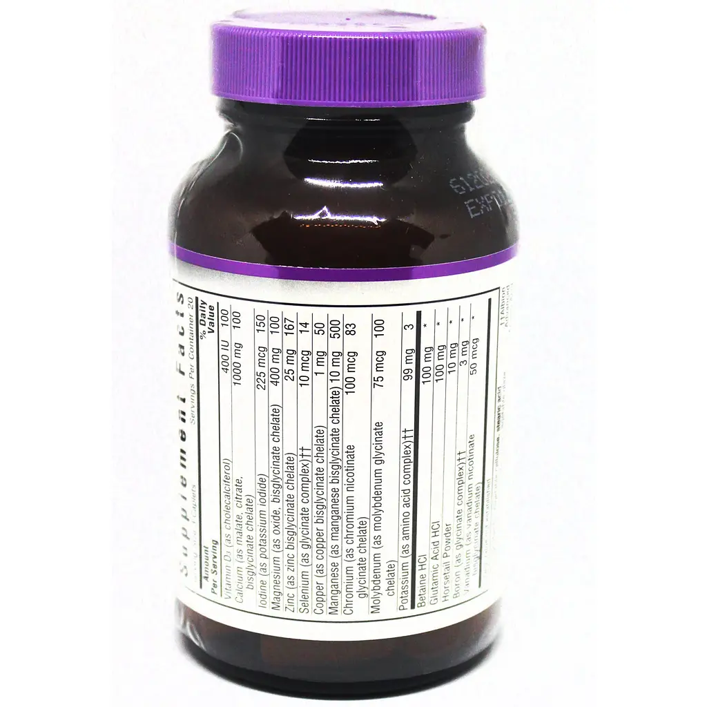 Хелатные мультиминералы без железа Bluebonnet Nutrition Albion 60 капсул - фото 2