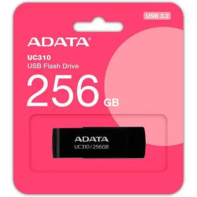 USB флеш накопичувач ADATA 256GB UC310 Black USB 3.0 (UC310-256G-RBK) - фото 4