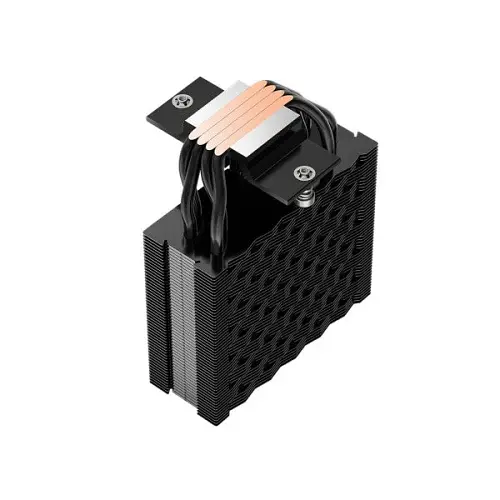 Кулер для процесора PcCooler RT400, Black, алюміній/мідь, 1x120 мм, для Intel 1851/1700/1200/115x, AMD AM5/AM4, висота 148 мм, до 235 Вт (RT400-BKNWXX-GL) - фото 3
