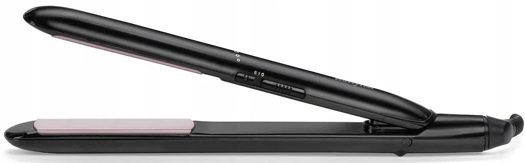 Випрямляч BaByliss 41 Вт, температурних режимів 2, 200 - 230С, кераміка, чорний - фото 2