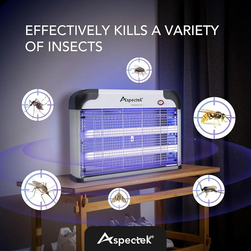 Електрична пастка для комах Aspectek 20 Вт для приміщень - фото 4