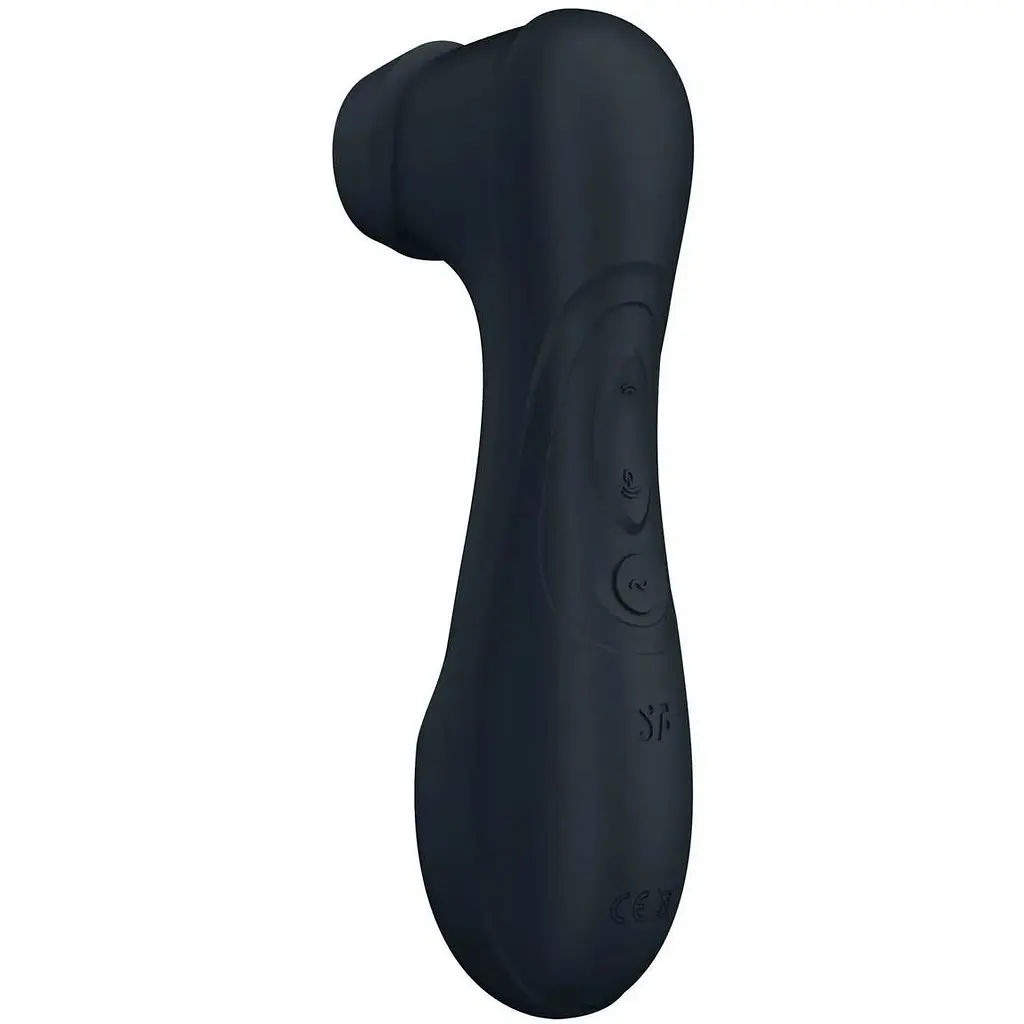 Вакуумный клиторальный стимулятор Satisfyer Pro 2 Generation 3 with Liquid Air (Bluetooth) Темно-серый - фото 7