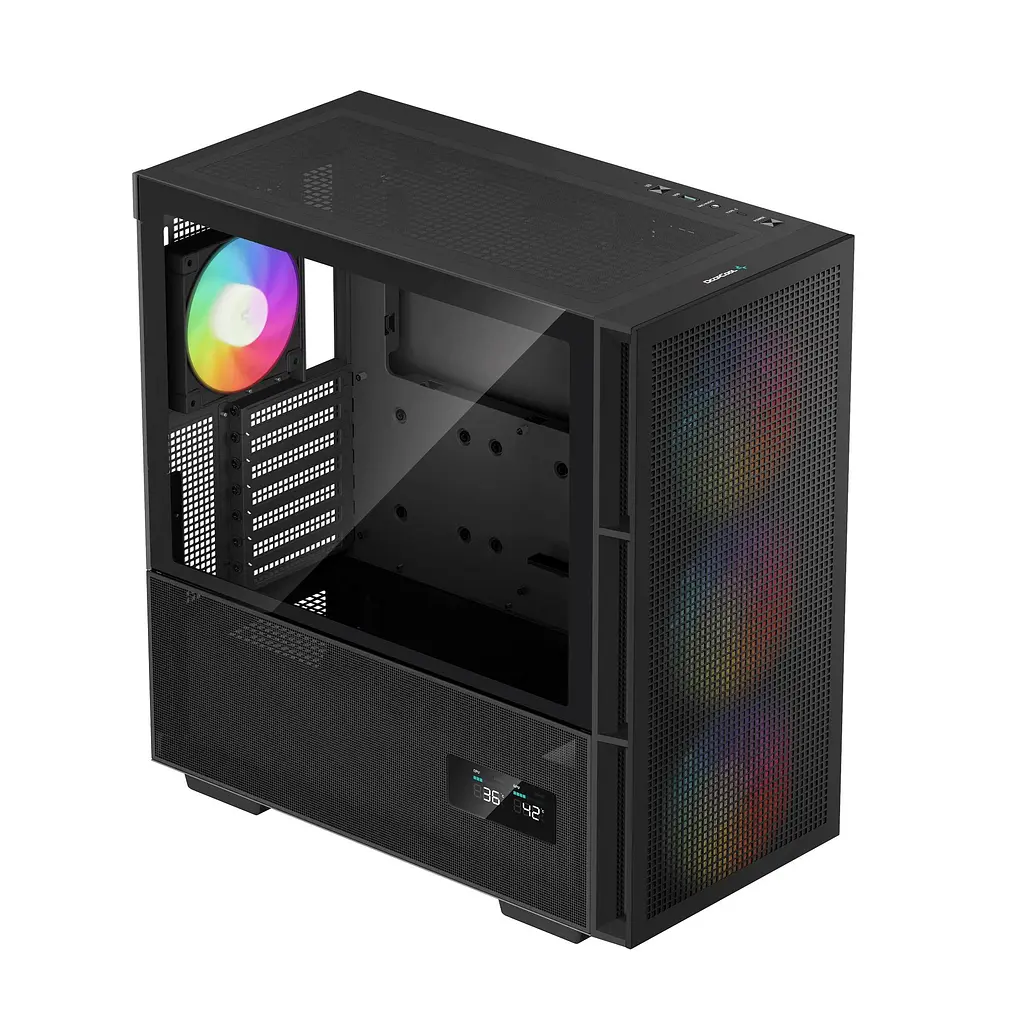 Корпус Deepcool CH560 Digital Black (R-CH560-WHAPE4D-G-1) без БЖ (R-CH560-BKAPE4D-G-1) Без БП - фото 3