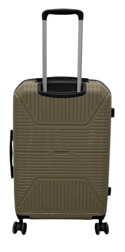 Валіза середня Worldline Airtex 291 поліпропілен M Шампань - фото 4